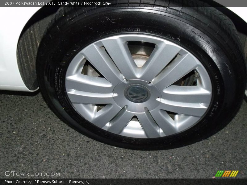 Candy White / Moonrock Grey 2007 Volkswagen Eos 2.0T