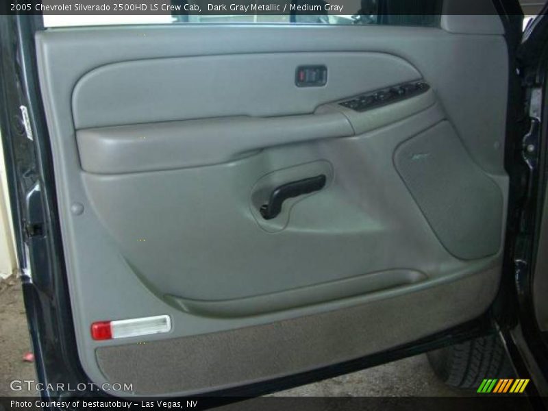 Dark Gray Metallic / Medium Gray 2005 Chevrolet Silverado 2500HD LS Crew Cab