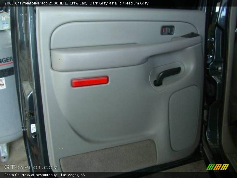 Dark Gray Metallic / Medium Gray 2005 Chevrolet Silverado 2500HD LS Crew Cab