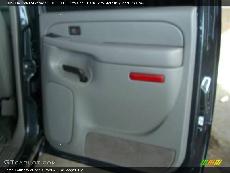 Dark Gray Metallic / Medium Gray 2005 Chevrolet Silverado 2500HD LS Crew Cab