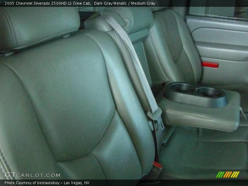 Dark Gray Metallic / Medium Gray 2005 Chevrolet Silverado 2500HD LS Crew Cab