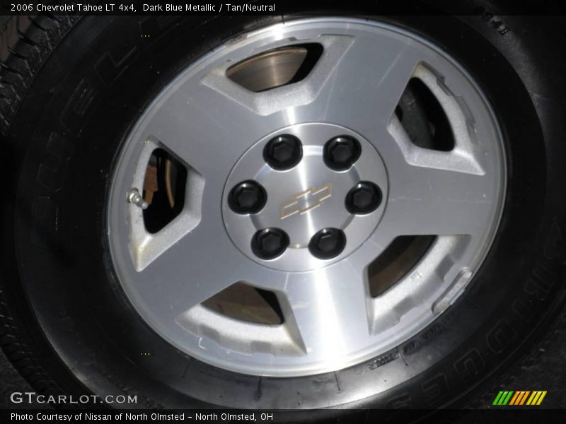 Dark Blue Metallic / Tan/Neutral 2006 Chevrolet Tahoe LT 4x4