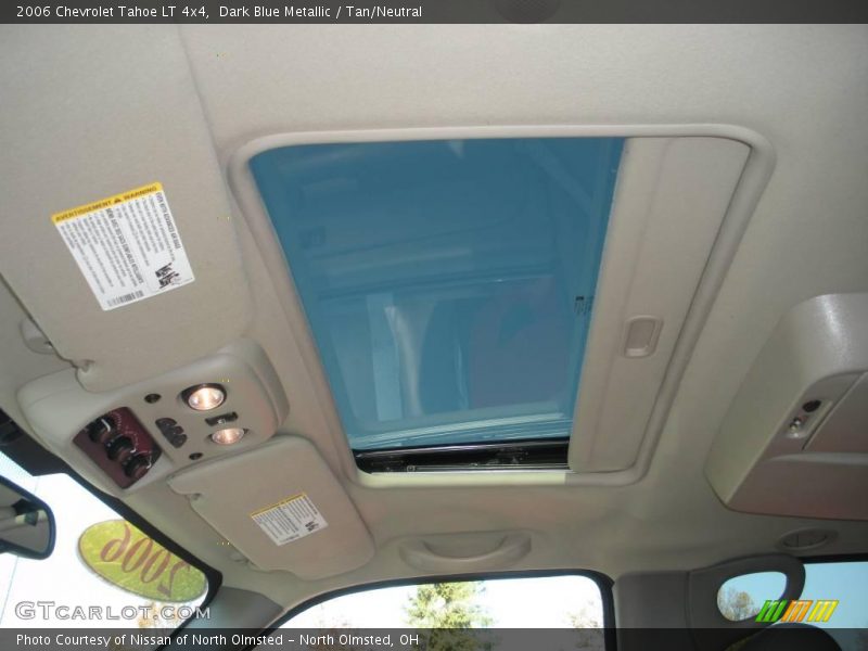 Dark Blue Metallic / Tan/Neutral 2006 Chevrolet Tahoe LT 4x4