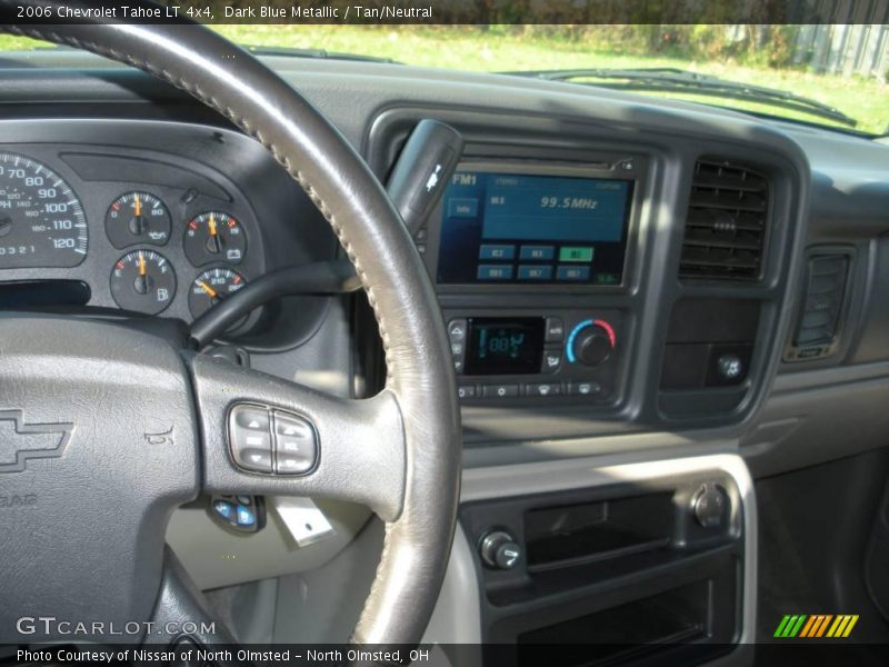 Dark Blue Metallic / Tan/Neutral 2006 Chevrolet Tahoe LT 4x4