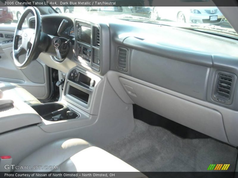 Dark Blue Metallic / Tan/Neutral 2006 Chevrolet Tahoe LT 4x4