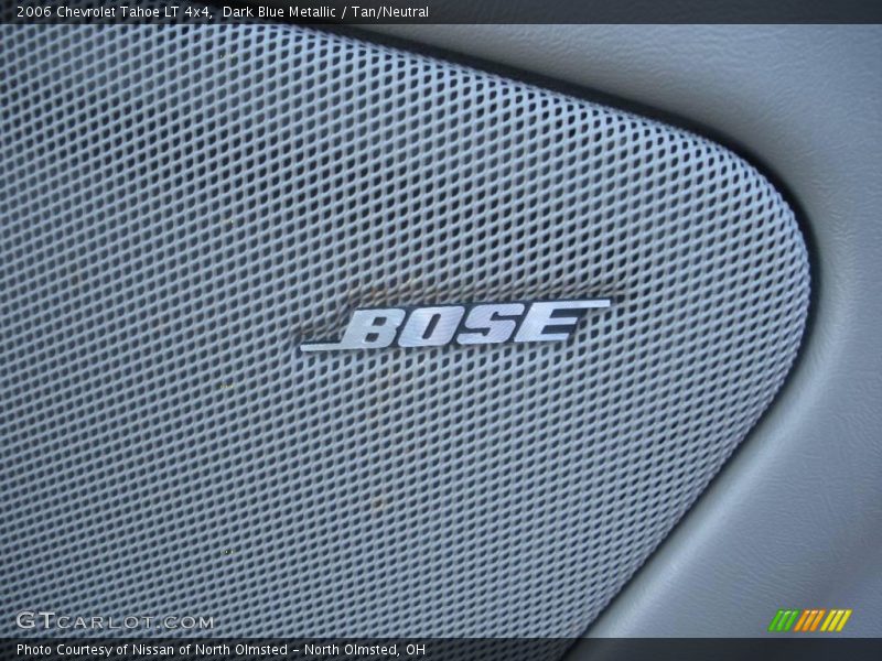 Dark Blue Metallic / Tan/Neutral 2006 Chevrolet Tahoe LT 4x4