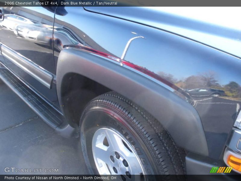 Dark Blue Metallic / Tan/Neutral 2006 Chevrolet Tahoe LT 4x4