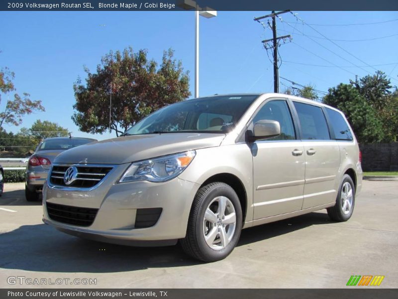 Blonde Maple / Gobi Beige 2009 Volkswagen Routan SEL