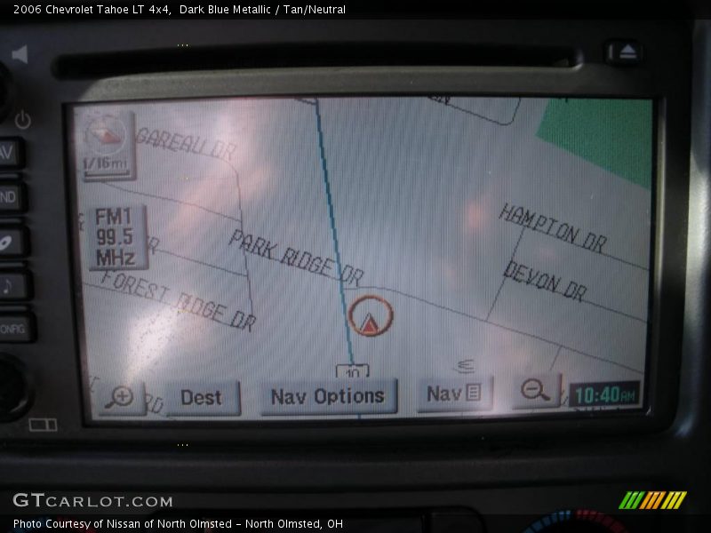 Dark Blue Metallic / Tan/Neutral 2006 Chevrolet Tahoe LT 4x4