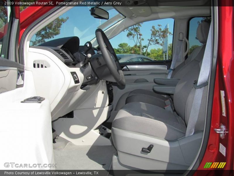 Pomegranate Red Metallic / Aero Grey 2009 Volkswagen Routan SE