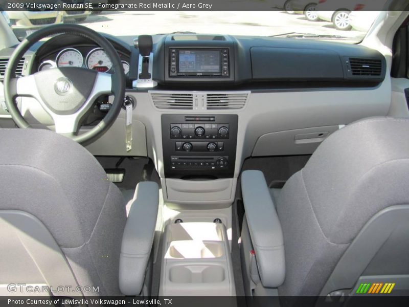 Pomegranate Red Metallic / Aero Grey 2009 Volkswagen Routan SE