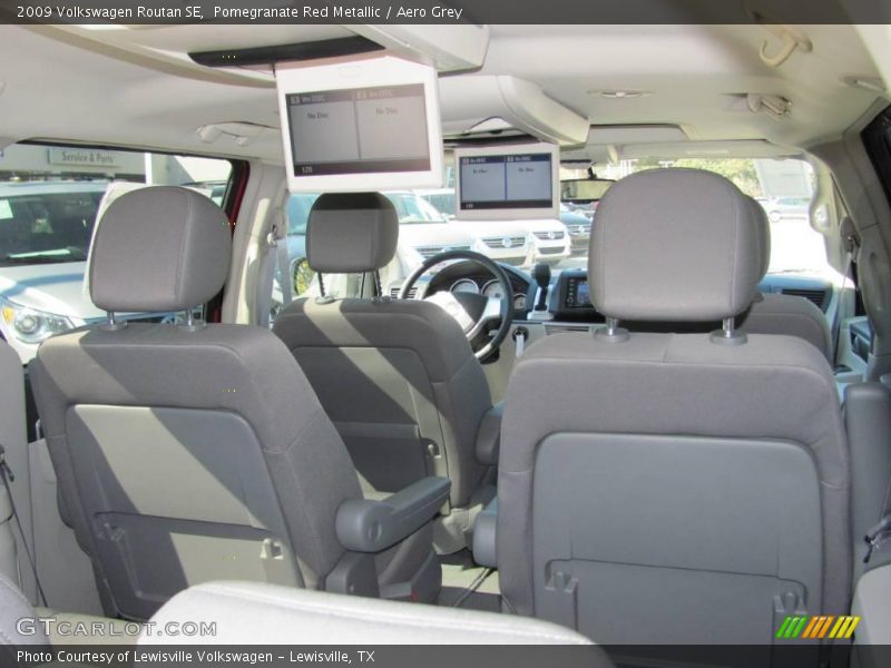 Pomegranate Red Metallic / Aero Grey 2009 Volkswagen Routan SE
