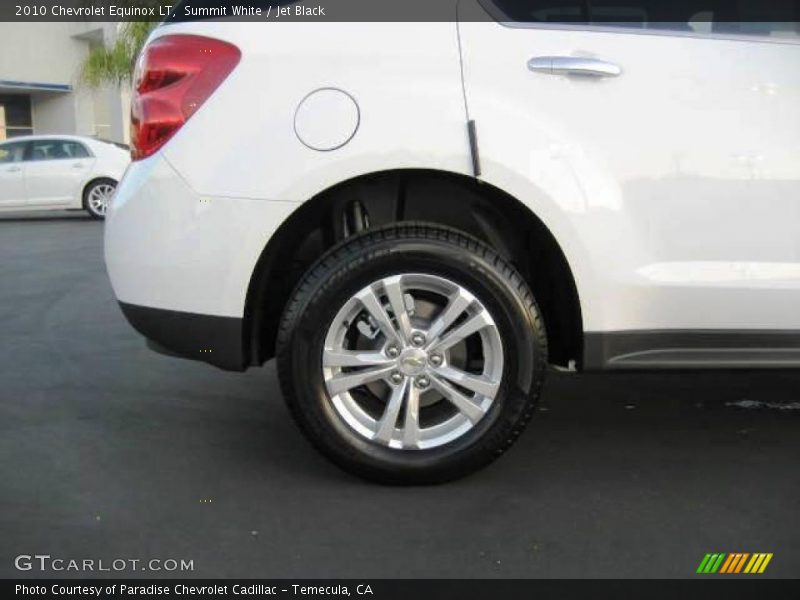 Summit White / Jet Black 2010 Chevrolet Equinox LT