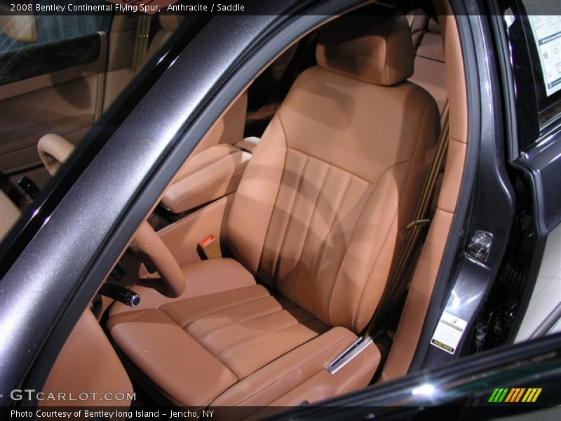 Anthracite / Saddle 2008 Bentley Continental Flying Spur