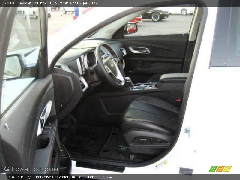 Summit White / Jet Black 2010 Chevrolet Equinox LT