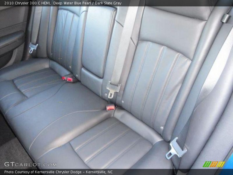 Deep Water Blue Pearl / Dark Slate Gray 2010 Chrysler 300 C HEMI