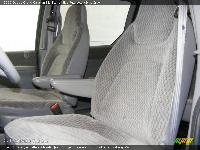 Patriot Blue Pearlcoat / Mist Gray 2000 Dodge Grand Caravan SE