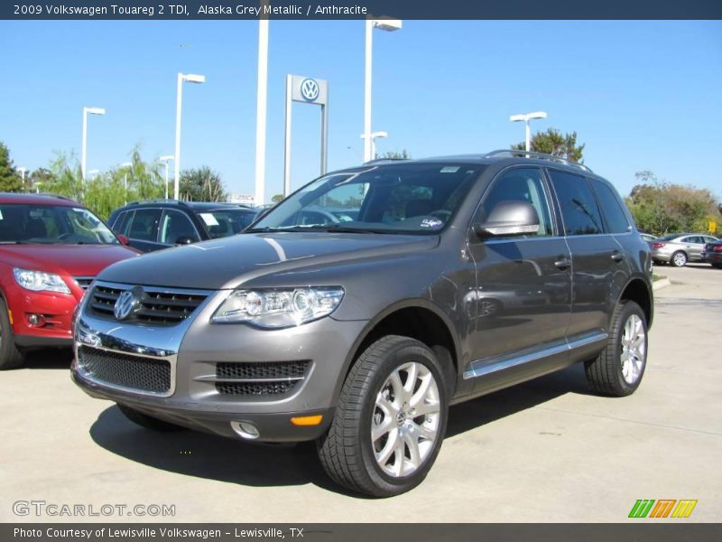 Alaska Grey Metallic / Anthracite 2009 Volkswagen Touareg 2 TDI