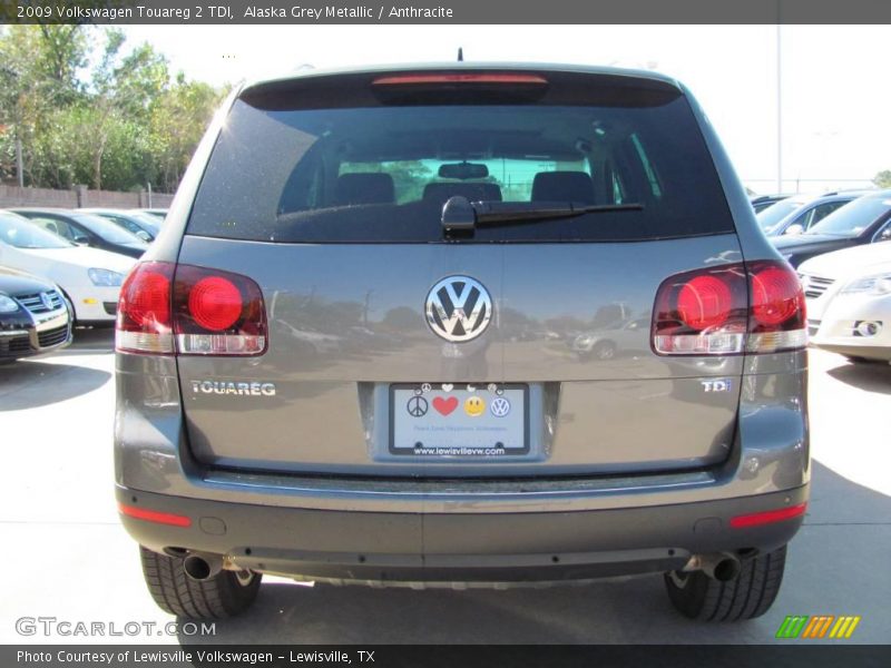 Alaska Grey Metallic / Anthracite 2009 Volkswagen Touareg 2 TDI