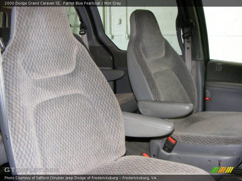 Patriot Blue Pearlcoat / Mist Gray 2000 Dodge Grand Caravan SE