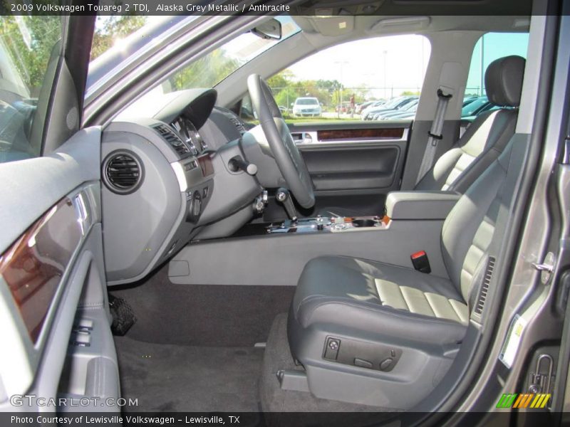 Alaska Grey Metallic / Anthracite 2009 Volkswagen Touareg 2 TDI