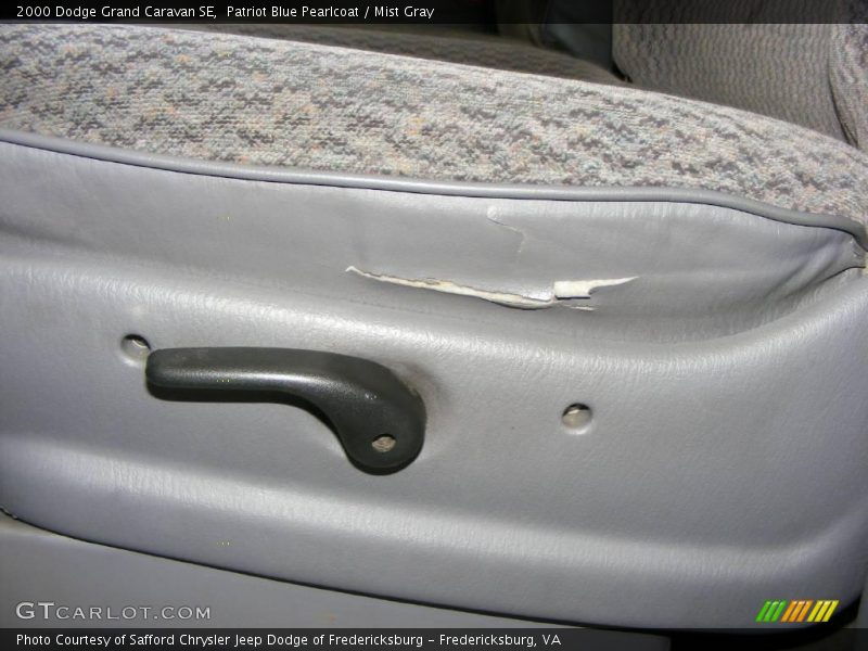 Patriot Blue Pearlcoat / Mist Gray 2000 Dodge Grand Caravan SE