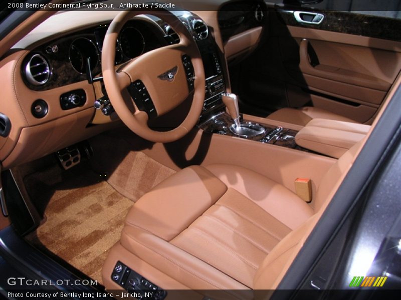 Anthracite / Saddle 2008 Bentley Continental Flying Spur