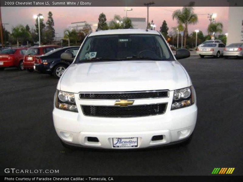 Summit White / Ebony 2009 Chevrolet Tahoe LS