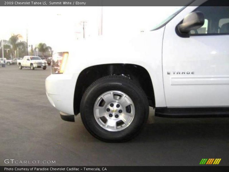 Summit White / Ebony 2009 Chevrolet Tahoe LS