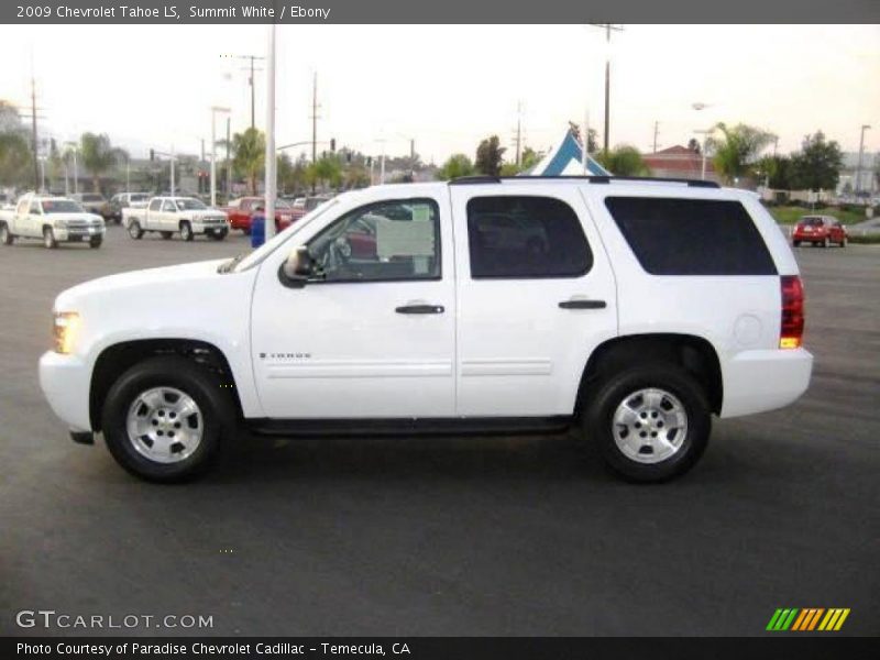 Summit White / Ebony 2009 Chevrolet Tahoe LS
