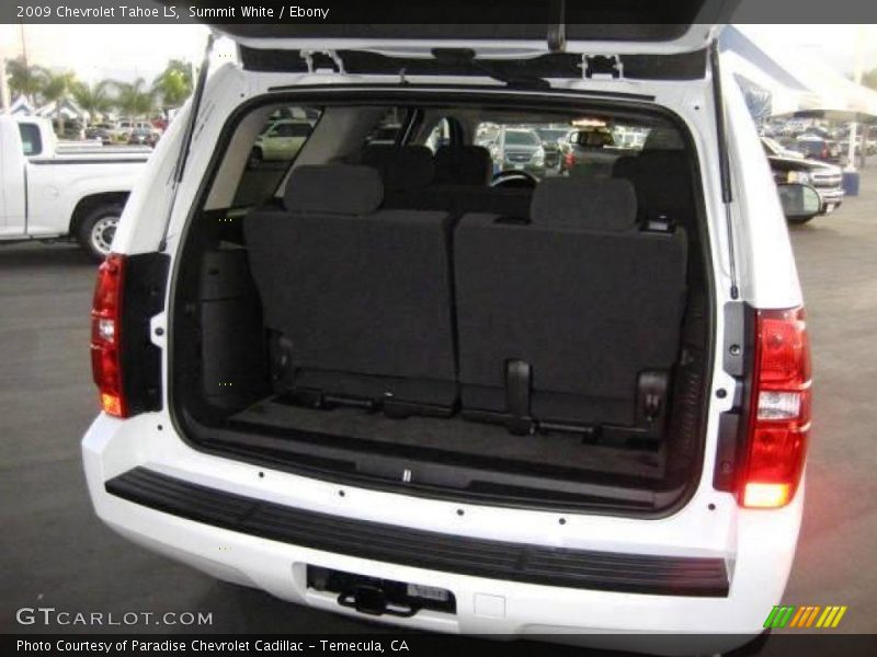 Summit White / Ebony 2009 Chevrolet Tahoe LS