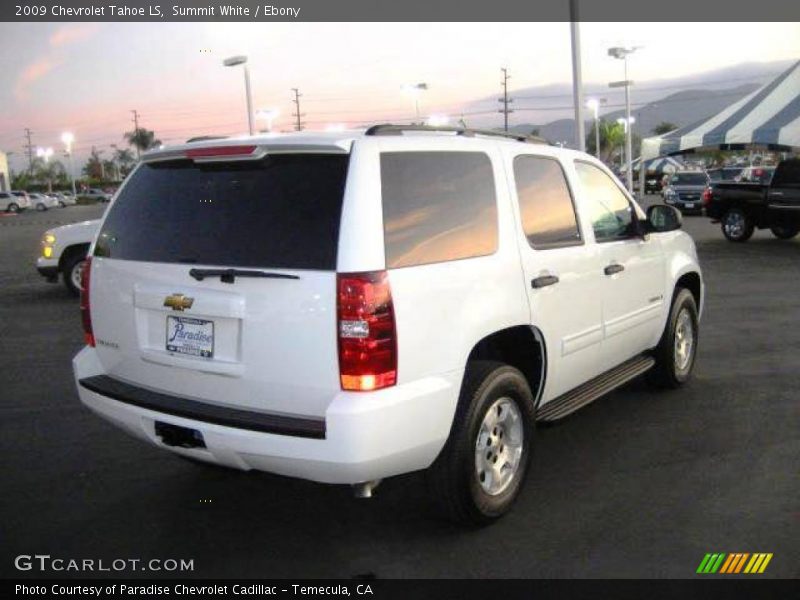 Summit White / Ebony 2009 Chevrolet Tahoe LS