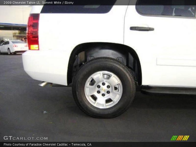 Summit White / Ebony 2009 Chevrolet Tahoe LS