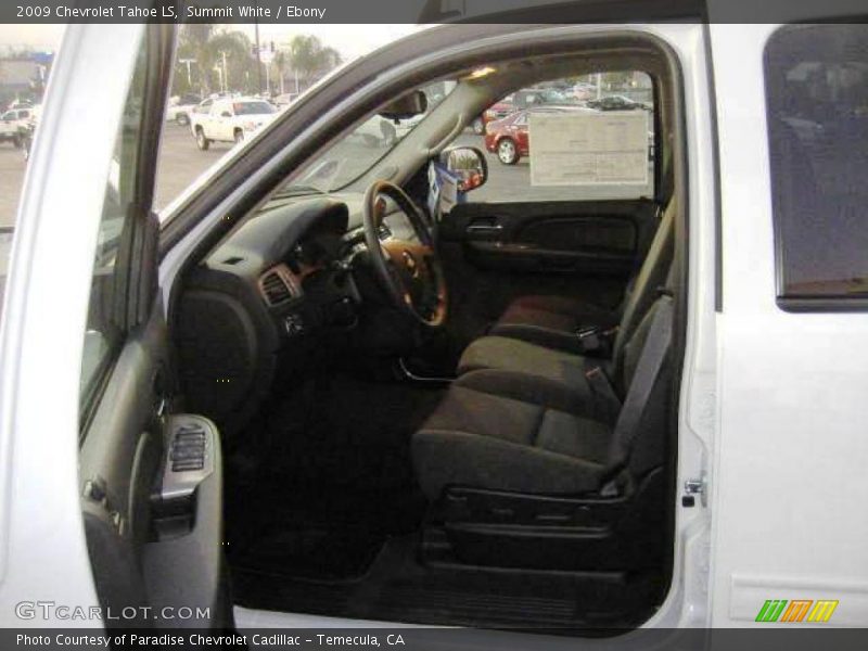 Summit White / Ebony 2009 Chevrolet Tahoe LS