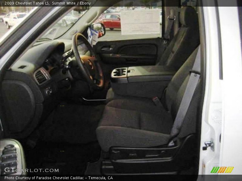 Summit White / Ebony 2009 Chevrolet Tahoe LS