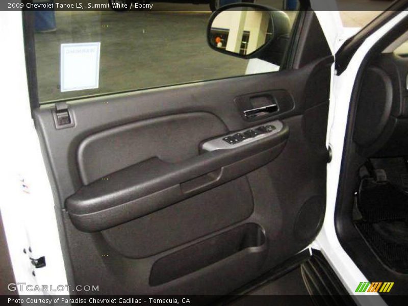 Summit White / Ebony 2009 Chevrolet Tahoe LS