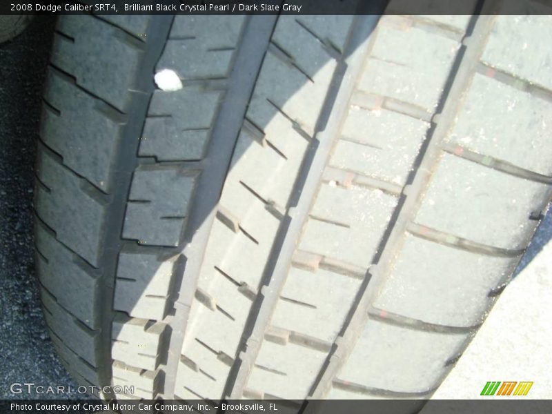 Brilliant Black Crystal Pearl / Dark Slate Gray 2008 Dodge Caliber SRT4