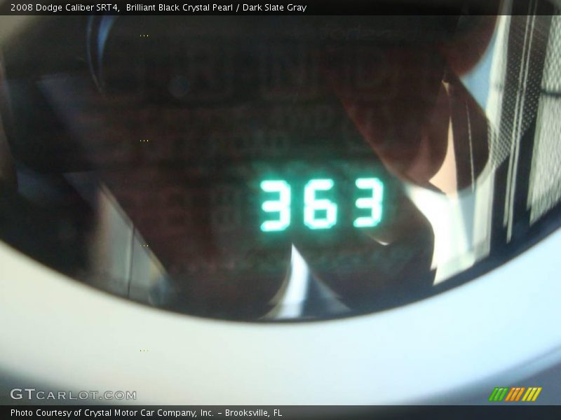 Brilliant Black Crystal Pearl / Dark Slate Gray 2008 Dodge Caliber SRT4