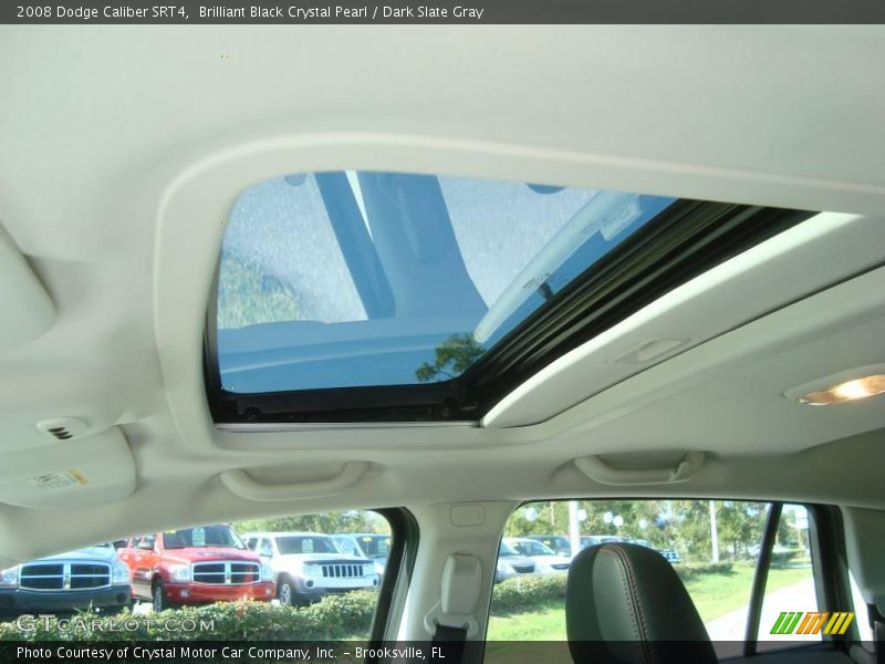 Brilliant Black Crystal Pearl / Dark Slate Gray 2008 Dodge Caliber SRT4