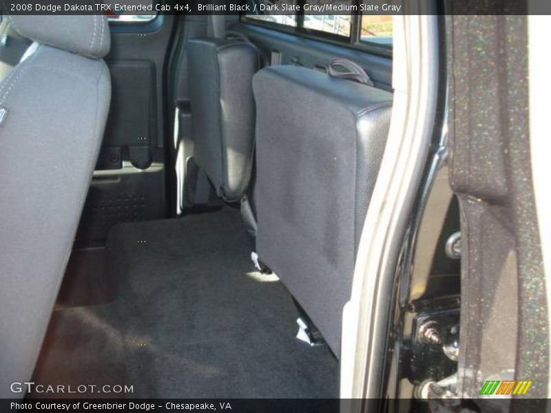 Brilliant Black / Dark Slate Gray/Medium Slate Gray 2008 Dodge Dakota TRX Extended Cab 4x4