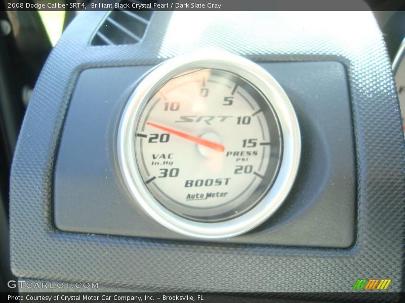 Brilliant Black Crystal Pearl / Dark Slate Gray 2008 Dodge Caliber SRT4