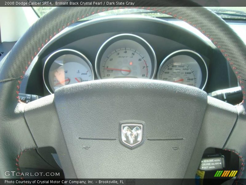 Brilliant Black Crystal Pearl / Dark Slate Gray 2008 Dodge Caliber SRT4