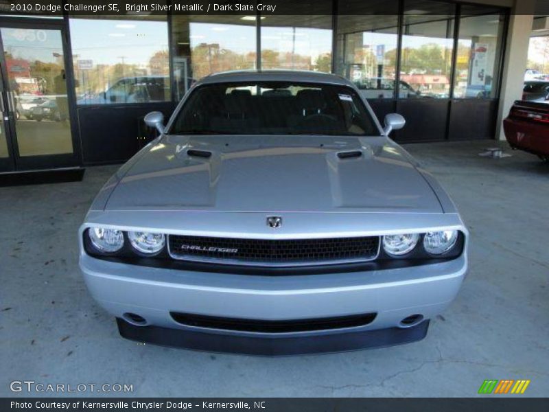 Bright Silver Metallic / Dark Slate Gray 2010 Dodge Challenger SE