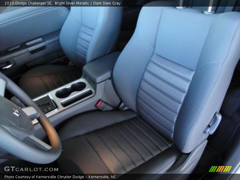 Bright Silver Metallic / Dark Slate Gray 2010 Dodge Challenger SE