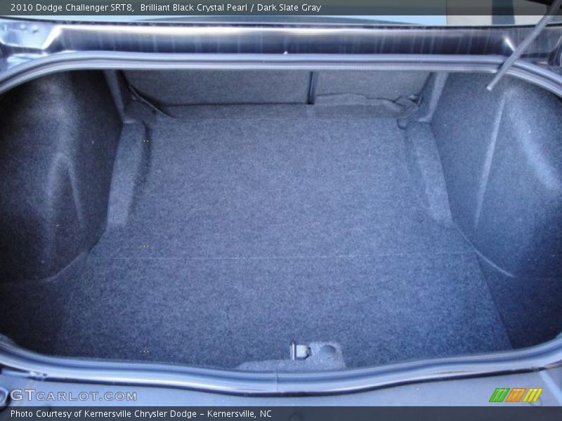 Brilliant Black Crystal Pearl / Dark Slate Gray 2010 Dodge Challenger SRT8