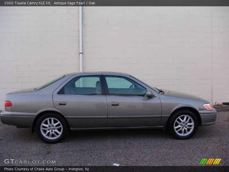 Antique Sage Pearl / Oak 2000 Toyota Camry XLE V6