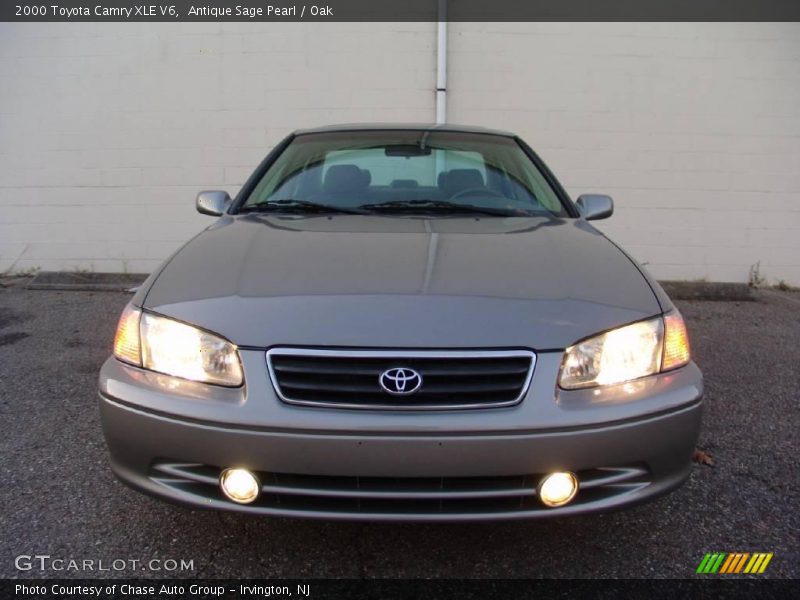 Antique Sage Pearl / Oak 2000 Toyota Camry XLE V6