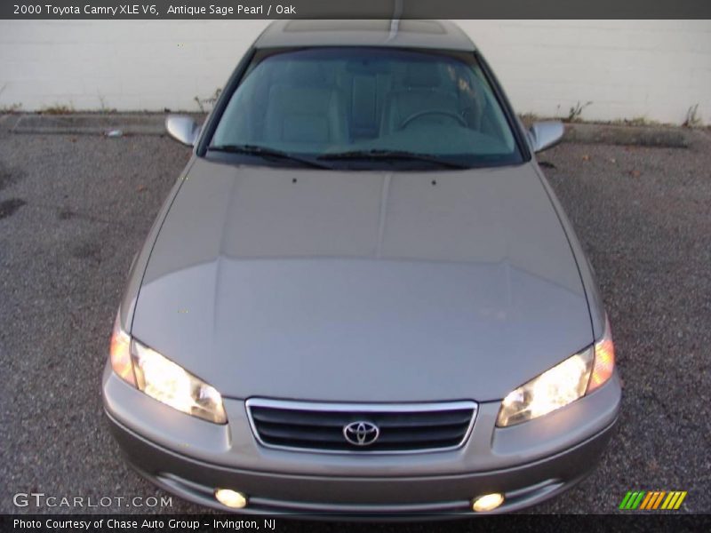 Antique Sage Pearl / Oak 2000 Toyota Camry XLE V6