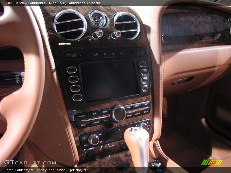 Anthracite / Saddle 2008 Bentley Continental Flying Spur