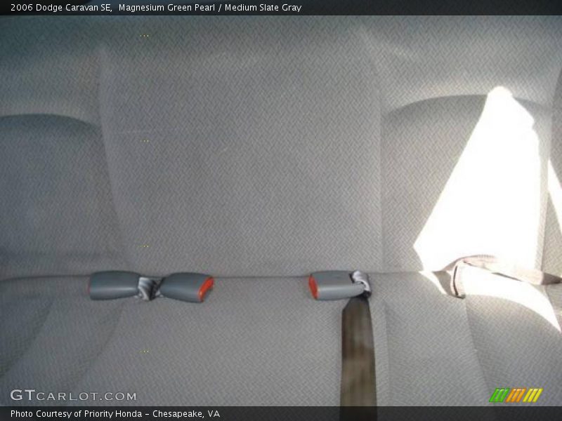 Magnesium Green Pearl / Medium Slate Gray 2006 Dodge Caravan SE